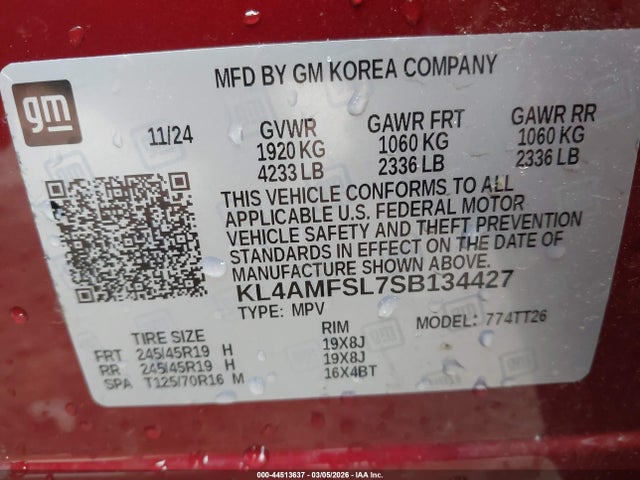 Buick Encore GX Avenir Fwd