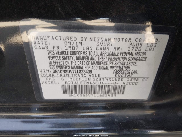 Nissan Versa S Xtronic Cvt