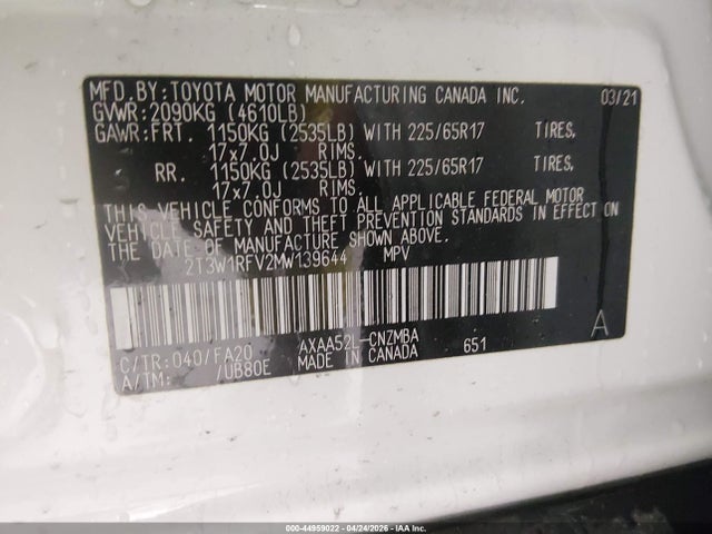Toyota RAV4 Xle