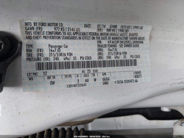 Ford Focus Se