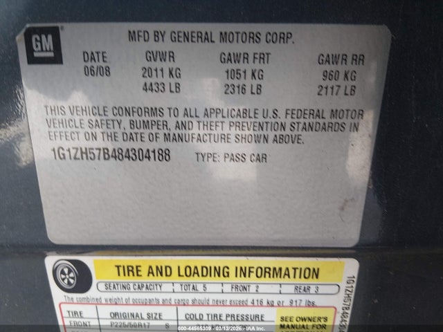 Chevrolet Malibu Lt
