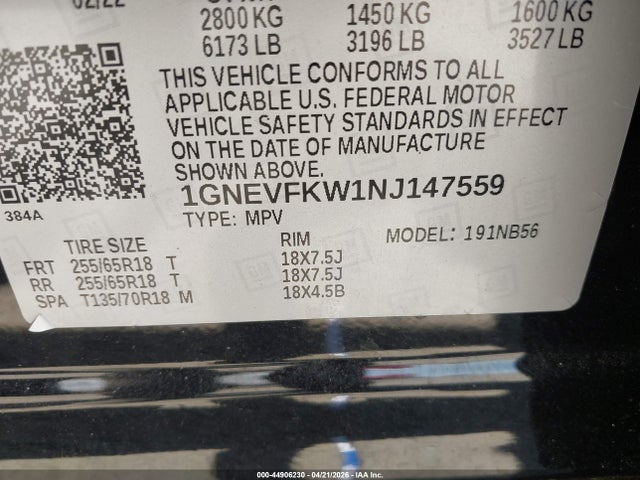 Chevrolet Traverse Awd Ls