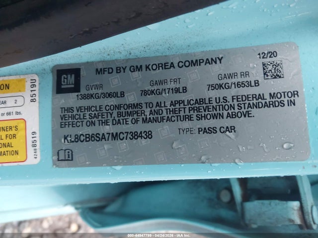Chevrolet Spark Fwd Ls Automatic