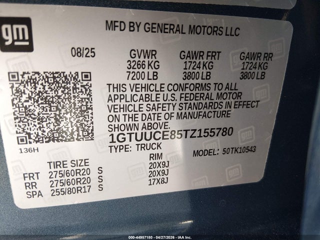 GMC Sierra 1500 , Short Bed, Elevation, 4wd