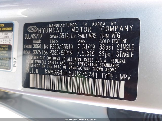 Hyundai SANTA FE Limited Ultimate
