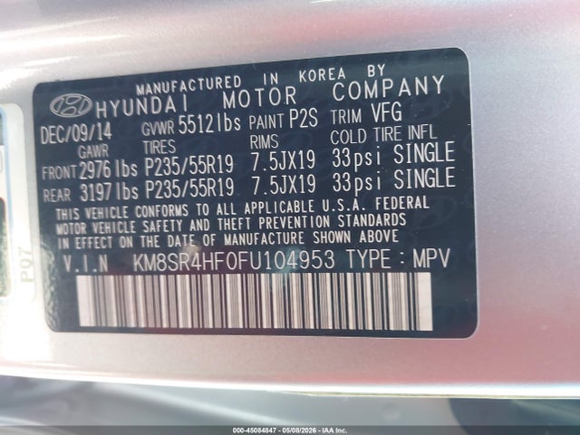 Hyundai SANTA FE Limited