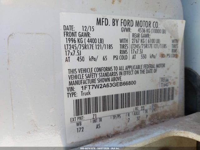 Ford F-250 Xl
