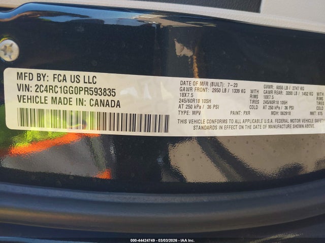 Chrysler Pacifica Limited