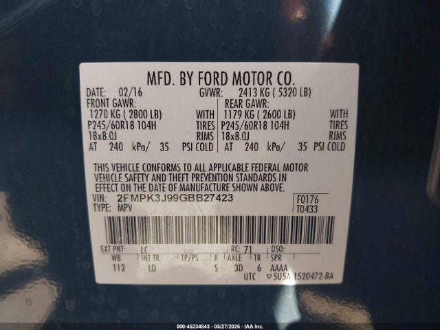Ford Edge Sel