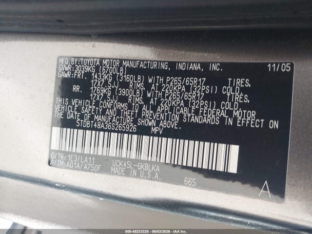 Toyota Sequoia Limited V8