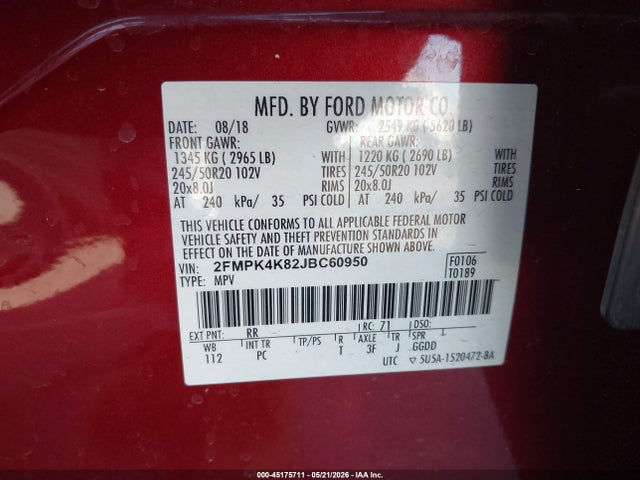 Ford Edge Titanium