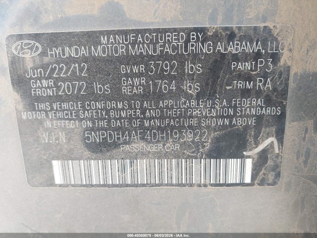 Hyundai ELANTRA Gls