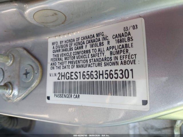 Honda Civic Lx