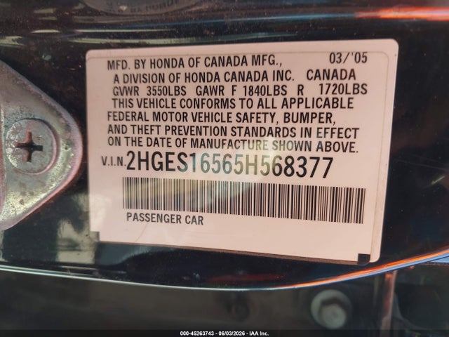 Honda Civic Lx