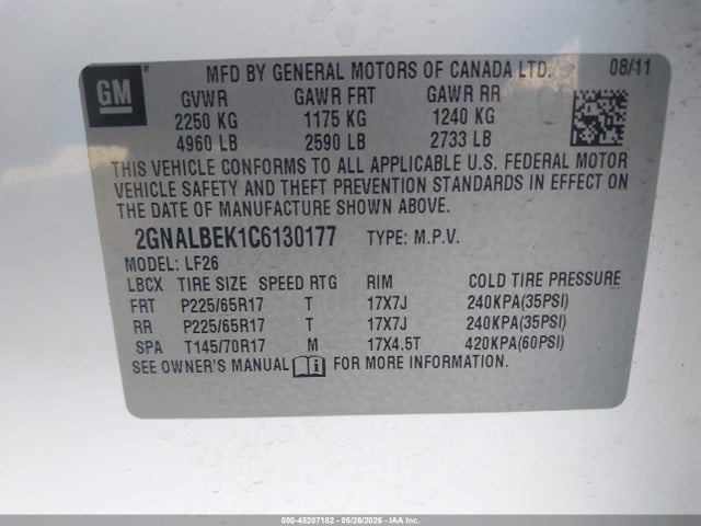 Chevrolet Equinox Ls