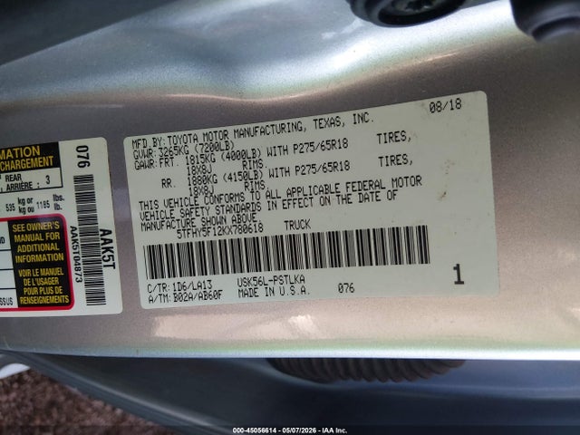 Toyota Tundra Limited 5.7l V8