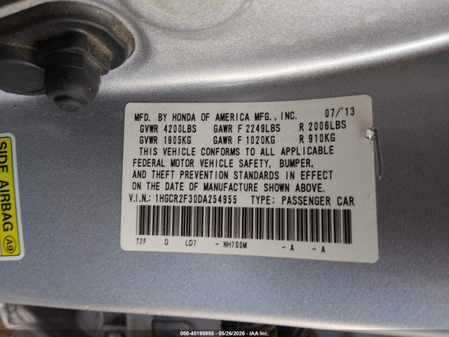 Honda Accord Lx