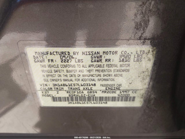 Nissan Sentra 2.0sl