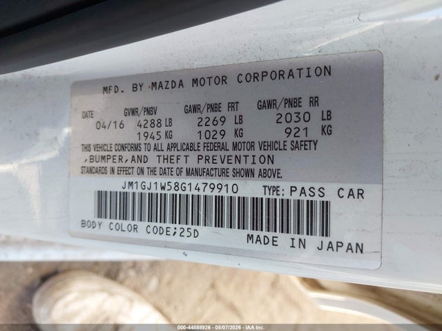 Mazda Mazda6 I Grand Touring