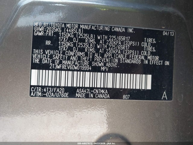 Toyota RAV4 Xle