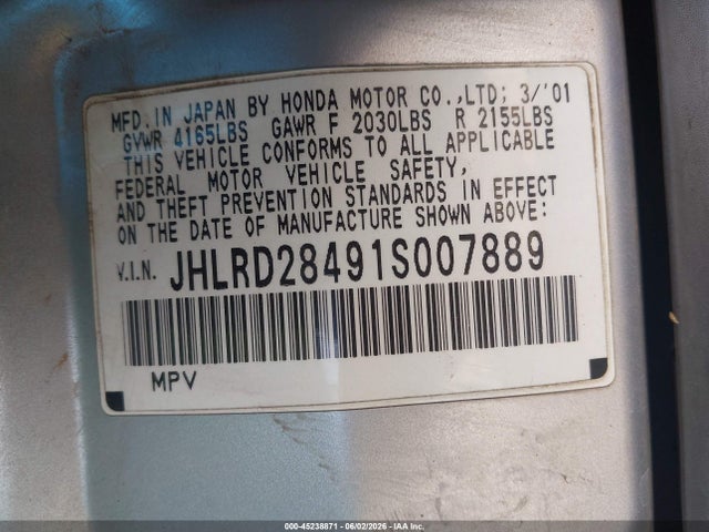 Honda CR-V Lx