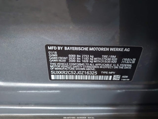 BMW X Series Sdrive35i
