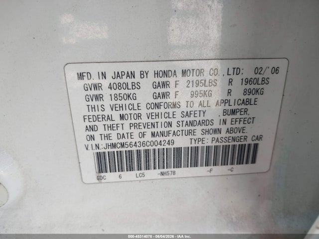 Honda Accord 2.4 Lx