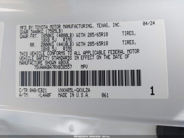 Toyota Sequoia Trd Pro