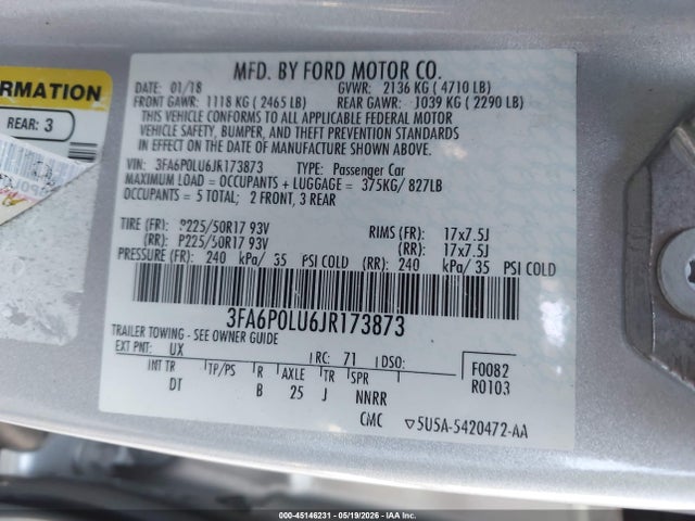 Ford Fusion Se