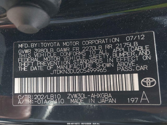 Toyota Prius Four