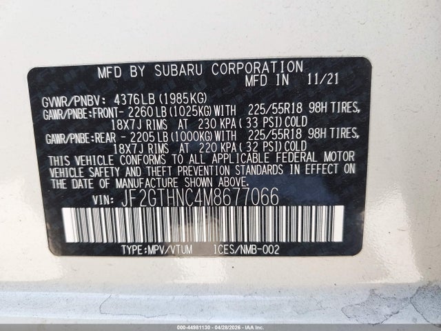 Subaru Crosstrek Limited