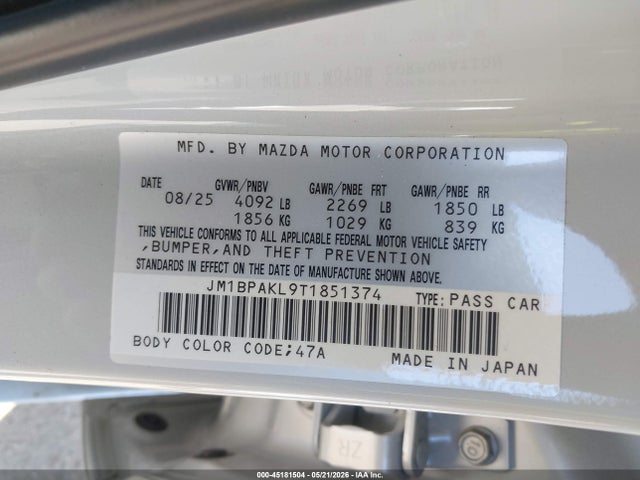 Mazda Mazda3 2.5 S Select Sport