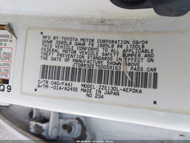 Toyota Corolla Ce