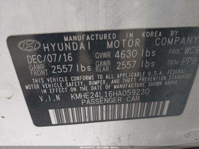 Hyundai SONATA Se