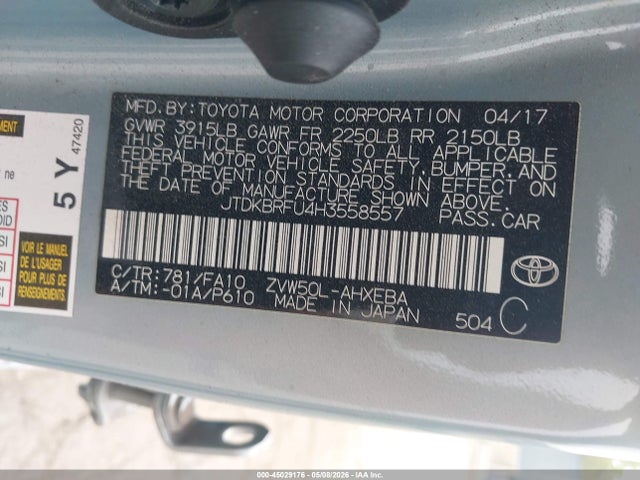 Toyota Prius Two