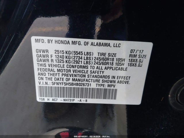 Honda Pilot Ex-l