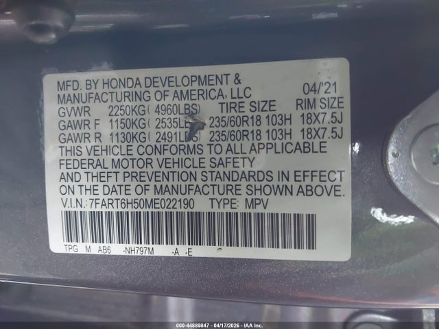 Honda CR-V Hybrid Ex