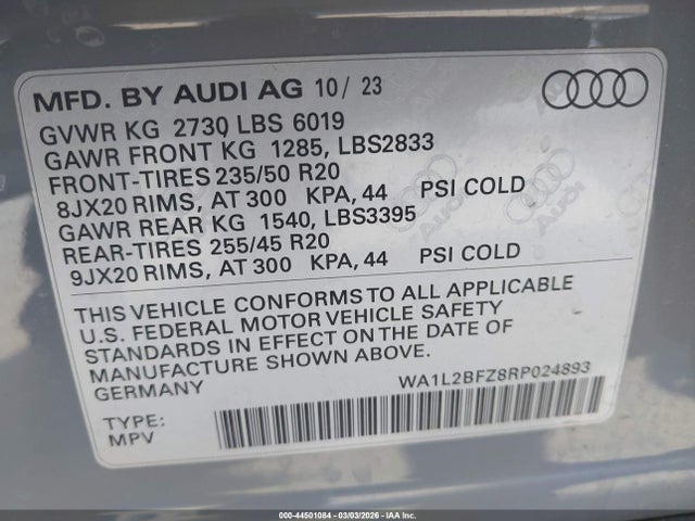 Audi Q4 Premium Plus 50 Quattro