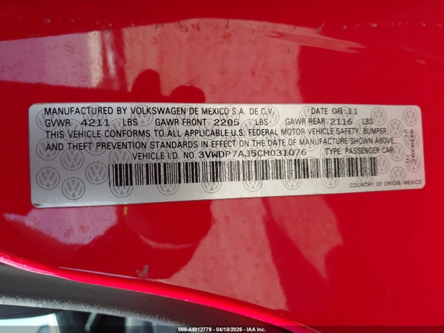 Volkswagen Jetta 2.5l Se