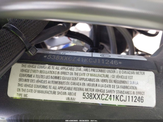 Zero Motorcycles Inc Fxs