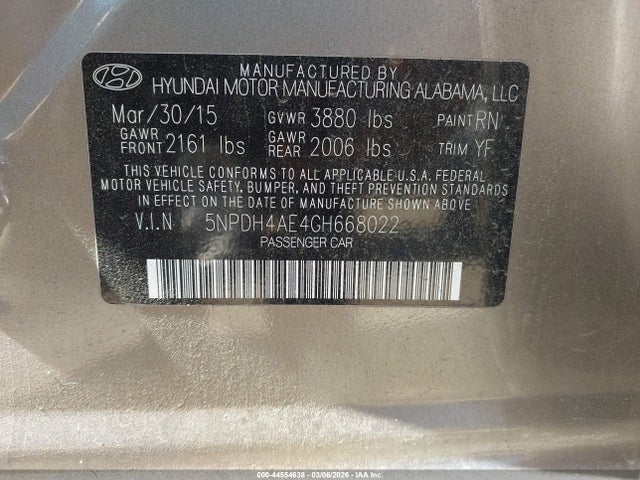 Hyundai ELANTRA Value Edition