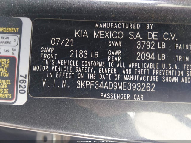Kia Forte Gt-line