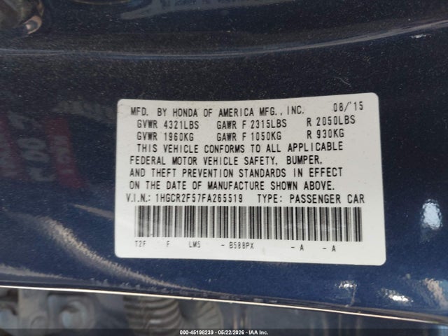 Honda Accord Sport