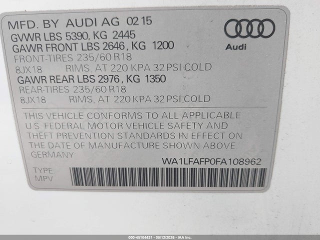 Audi Q5 2.0t Premium