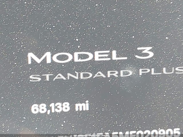 Tesla Model 3 Standard Range Plus Rear-wheel Drive