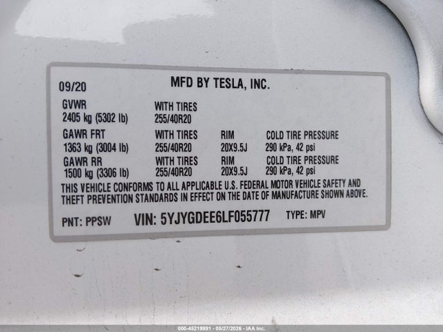 Tesla Model Y Long Range Dual Motor All-wheel Drive