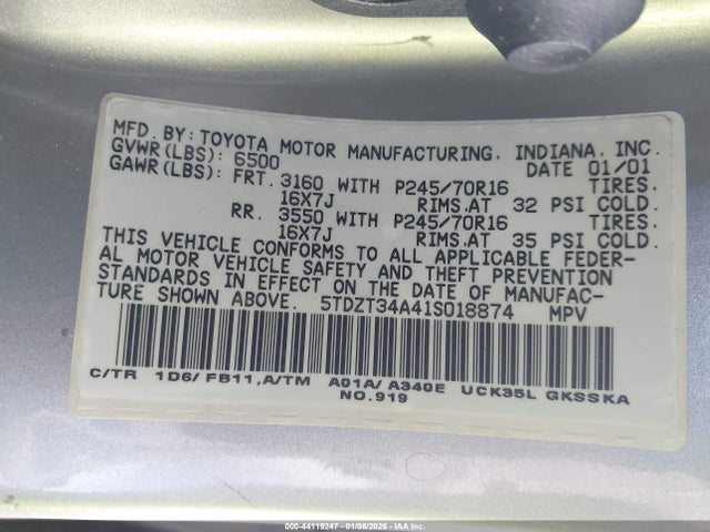 Toyota Sequoia Sr5 V8