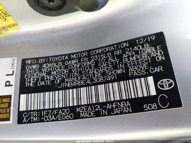 Toyota Corolla Se
