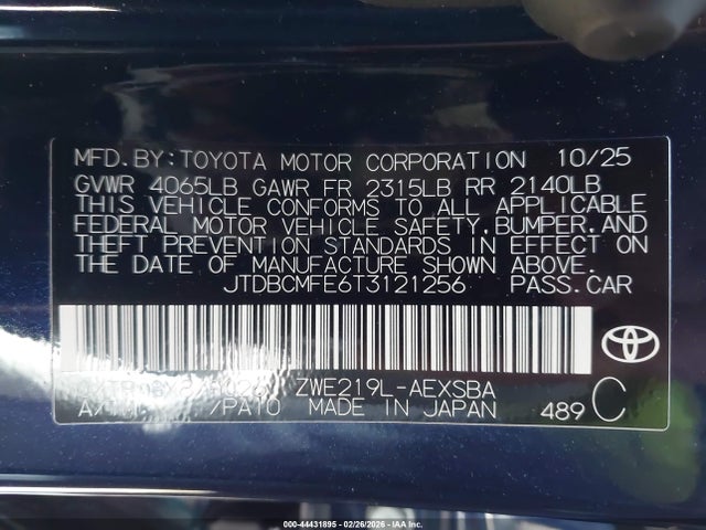 Toyota Corolla Hybrid Se