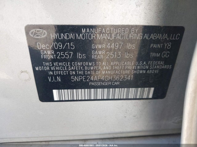 Hyundai SONATA Se